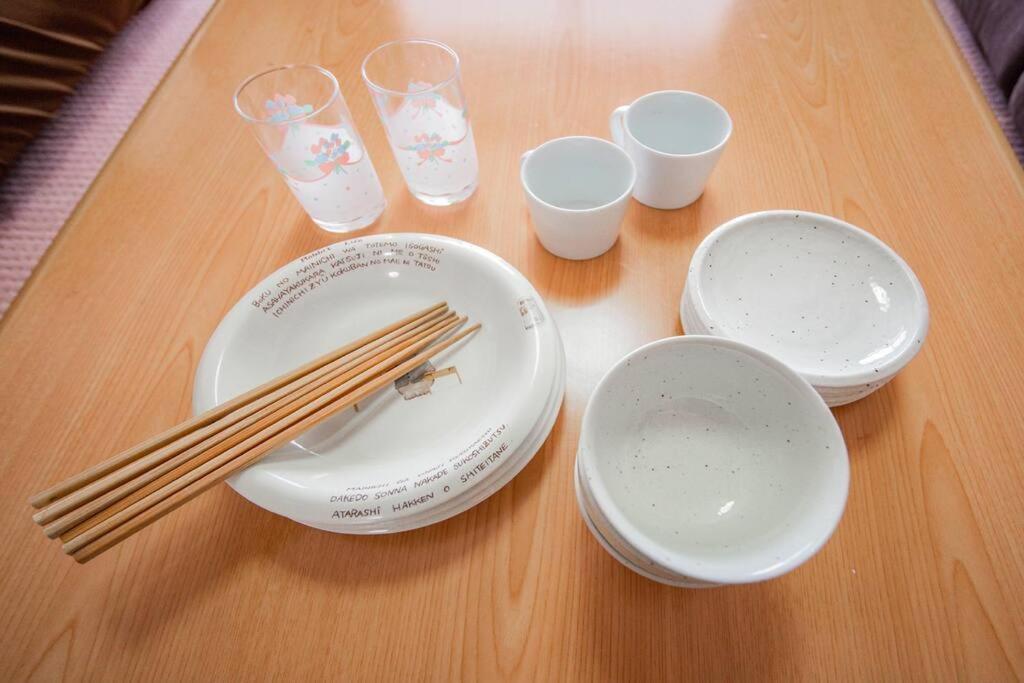 Guesthouse Chiyogaoka Asahikawa Bagian luar foto